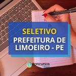 Prefeitura de Limoeiro - PE anuncia vagas para ACS e