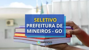 Prefeitura de Mineiros - GO divulga oportunidades em novo seletivo