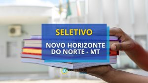 Prefeitura de Novo Horizonte do Norte publica edital de seletivo