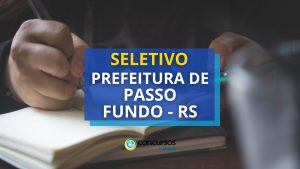 Prefeitura de Passo Fundo - RS publica mais um edital