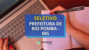 Prefeitura de Rio Pomba - MG anuncia seletivo na Educação