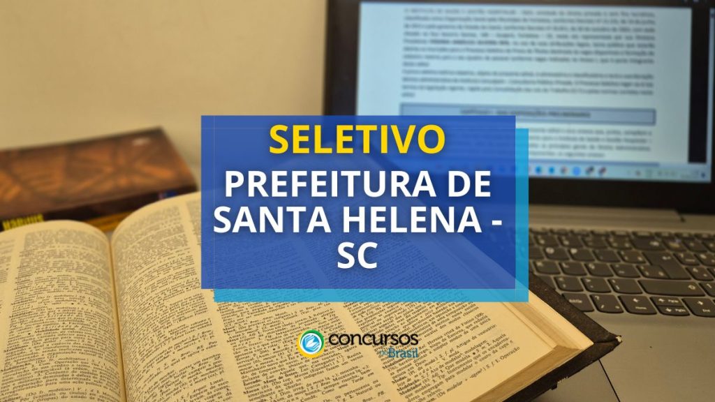 Prefeitura de Santa Helena - SC oferece mensais de até