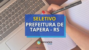 Prefeitura de Tapera – RS paga R$ 7 mil em