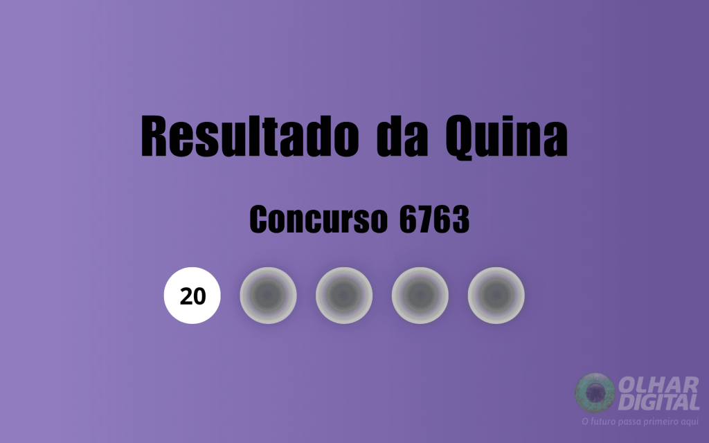 Quina 6763: veja resultado de hoje, quarta-feira (2)