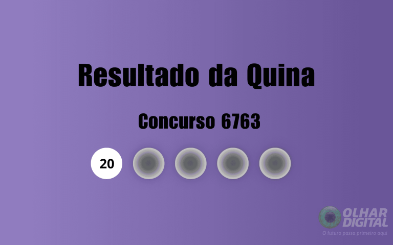 Quina 6763: veja resultado de hoje, quarta-feira (2)