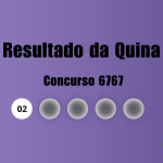 Quina 6767: veja resultado de hoje, segunda-feira (7)
