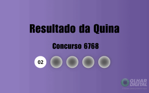 Quina 6768: veja resultado de hoje, terça-feira (8)