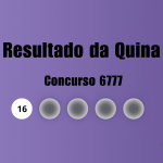Quina 6777: veja resultado de hoje, quinta-feira (17)