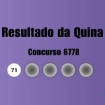 Quina 6778: veja resultado de hoje, sábado (19)