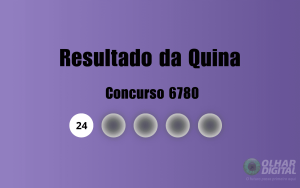 Quina 6780: veja resultado de hoje, terça-feira (22)