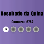 Quina 6782: veja resultado de hoje, quinta-feira (24)