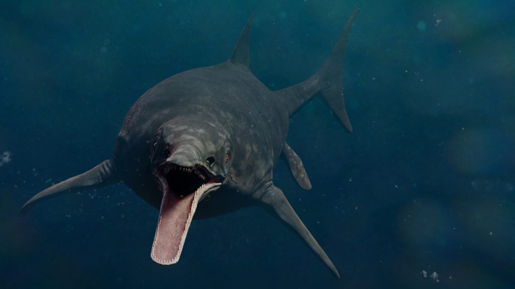 Réptil marinho gigante indica o nascimento de um oceano