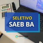 SAEB BA abre vagas em novo seletivo; até R$ 8,7