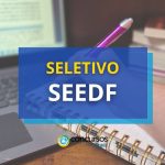 SEEDF lança edital de seletivo para alfabetizadores