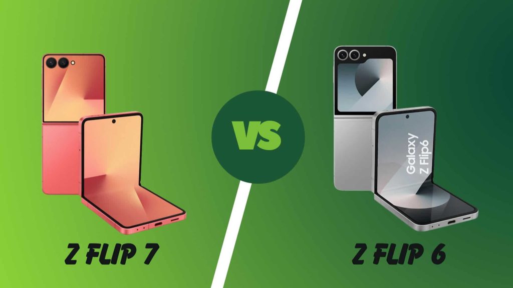 Samsung Galaxy Z Flip 7 vs. Z Flip 6: o
