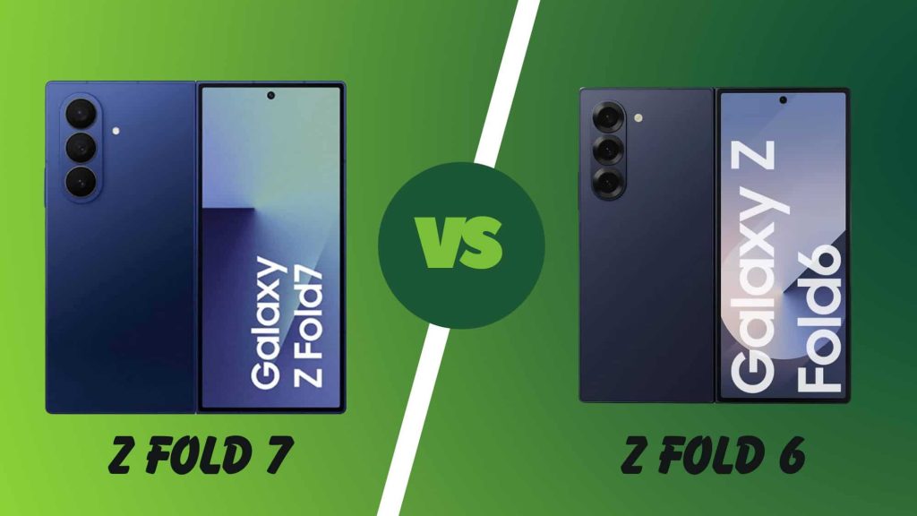 Samsung Galaxy Z Fold 7 vs. Z Fold 6: o