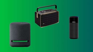 Smart speakers compatíveis com Alexa e assistentes digitais