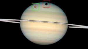 Sombra de Titã será visível em Saturno; evento só retorna