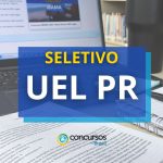UEL – PR publica dois novos editais de processo seletivo