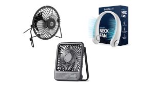 Ventiladores USB, climatizadores e gadgets para o verão