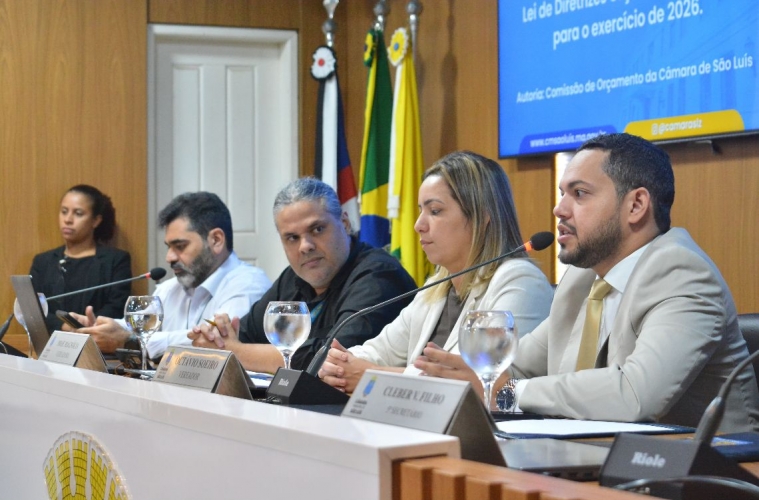 Vereadores de São Luís discutem LDO 2026 com previsão de