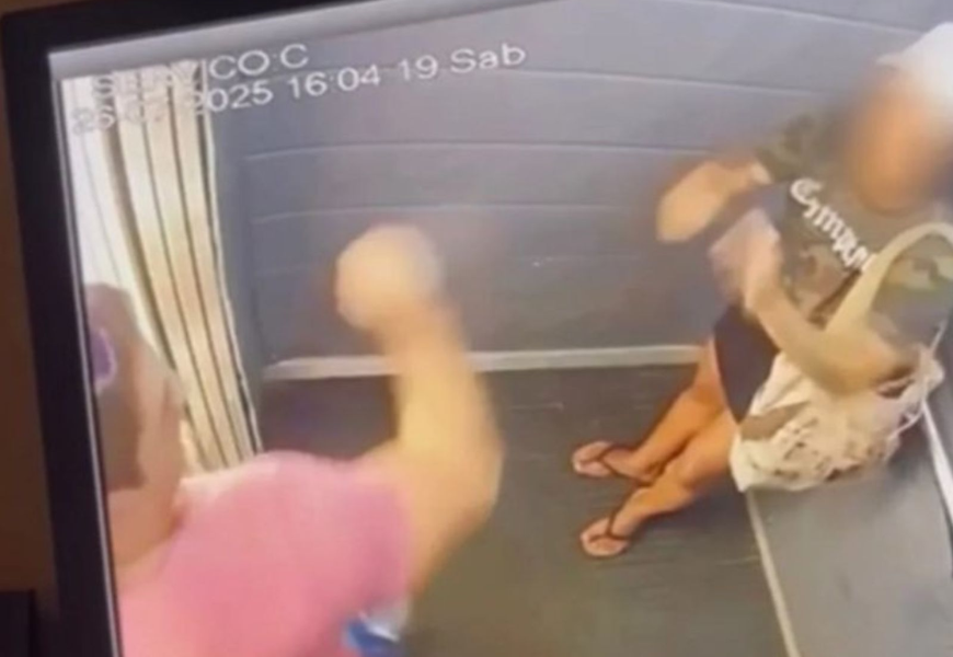 mulher é espancada com 60 socos em elevador de condomínio