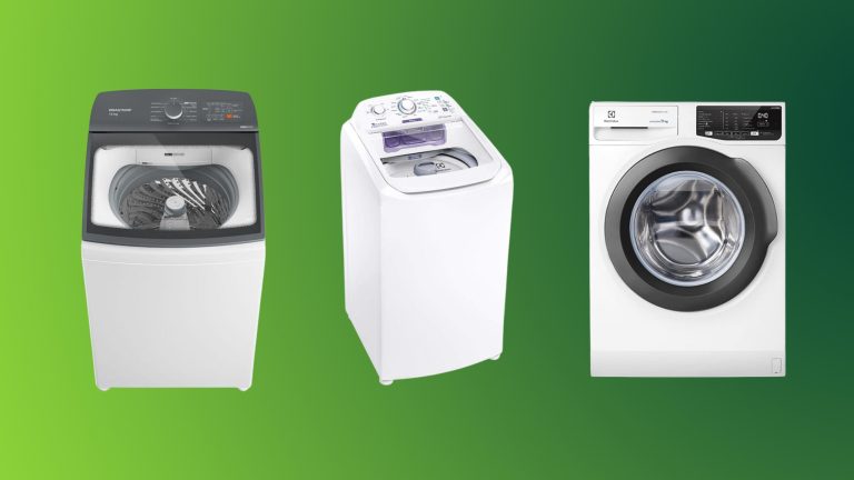 10 máquinas de lavar para renovar sua lavanderia