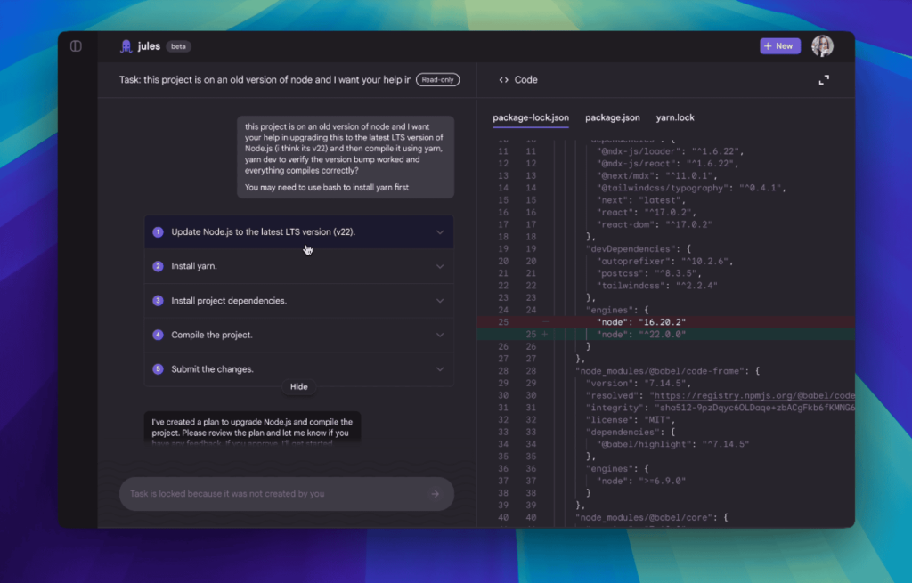 Agente de IA do Google para codificação está aberto a