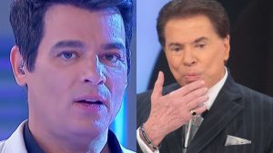 Ao vivo no SBT, Celso Portiolli improvisa e comove com