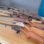 Armas apreendidas em fábrica clandestina no Maranhão