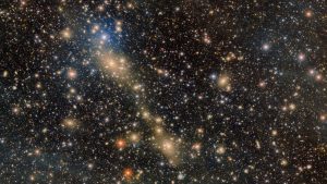 Astrônomos captam “cabo de guerra” de estrelas entre galáxias