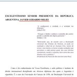 Bolsonaro redigiu rascunho de pedido de asilo político na Argentina
