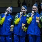 Brasil conquista medalha inédita no Mundial de Ginástica Rítmica