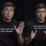 Campanha de fake news de Nikolas Ferreira sobre o PIX