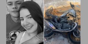 Casal morre em acidente com carreta na BR-135