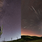 Céu do sertão e chuva de meteoros nas Imagens Astronômicas