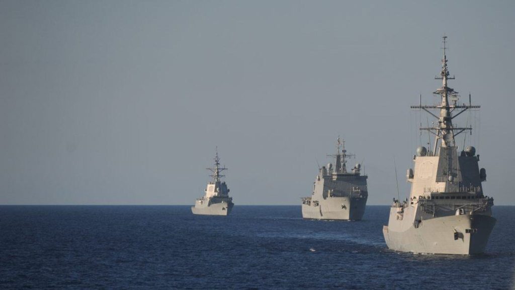 Como são os navios de guerra dos EUA enviados à