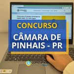 Concurso Câmara de Pinhais - PR: mensais de até R$