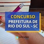Concurso Prefeitura de Rio do Sul