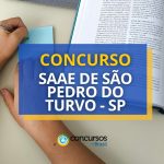 Concurso SAAE de São Pedro do Turvo
