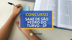 Concurso SAAE de São Pedro do Turvo