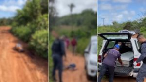 Corpo é achado com pés amarrados e marcas de tiros