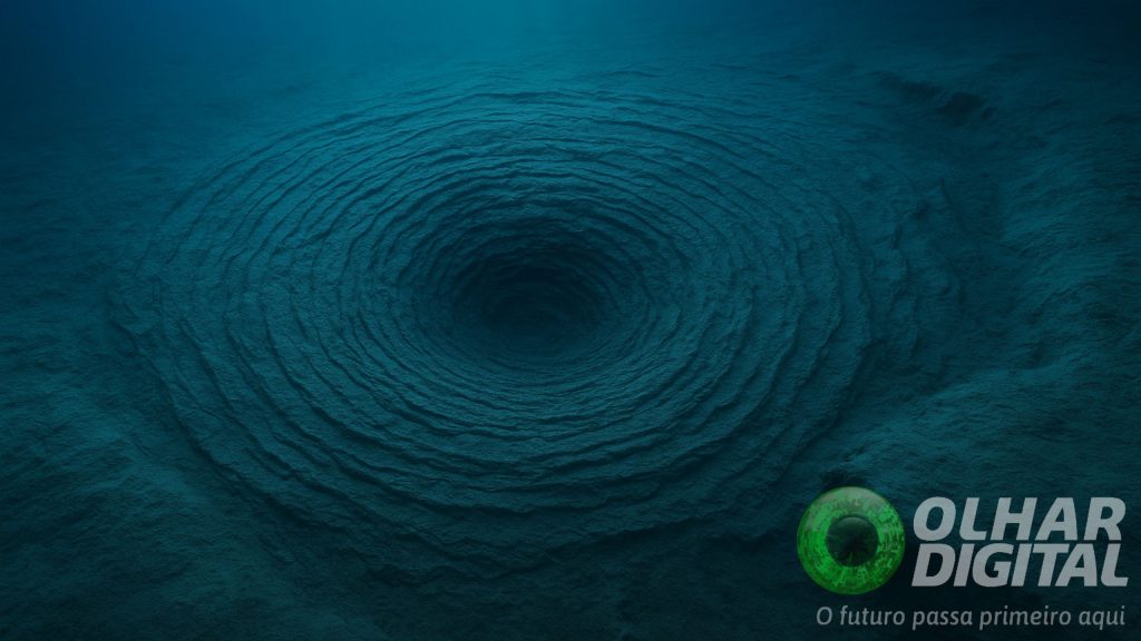 Cratera misteriosa no fundo do mar intriga cientistas há mais