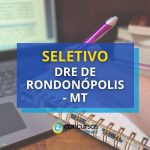 DRE de Rondonópolis - MT publica edital de seletivo