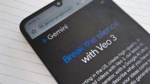 Dá para usar o Veo 3 de graça no Gemini;