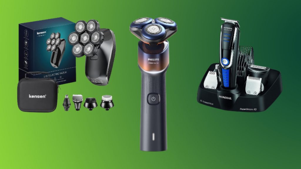 Dia dos Pais: barbeadores elétricos em ótimas promoções!