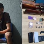 ” Disciplina” de facção é preso com armas e drogas
