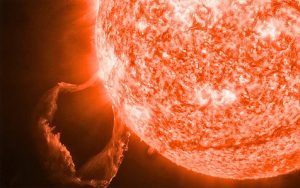 Duas explosões solares seguidas entram para a lista das mais