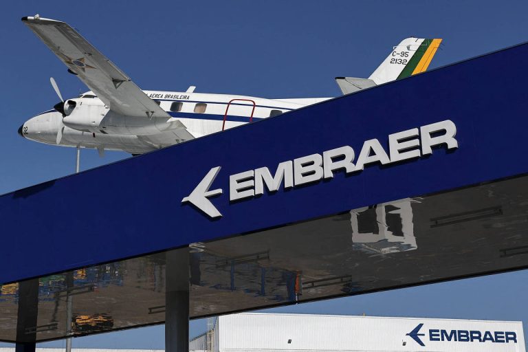 Embraer registra prejuízo de R$ 53,4 milhões no segundo trimestre