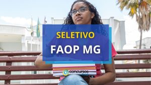 FAOP MG lança edital de processo seletivo para Professor